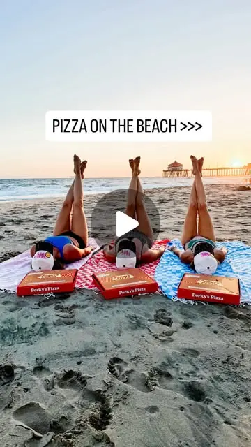 Cover of Dani’s Instagram reel with Porky’s Pizza